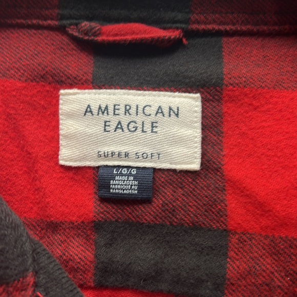 American Eagle Super Soft Flannel Shirt - Picture 2 of 5